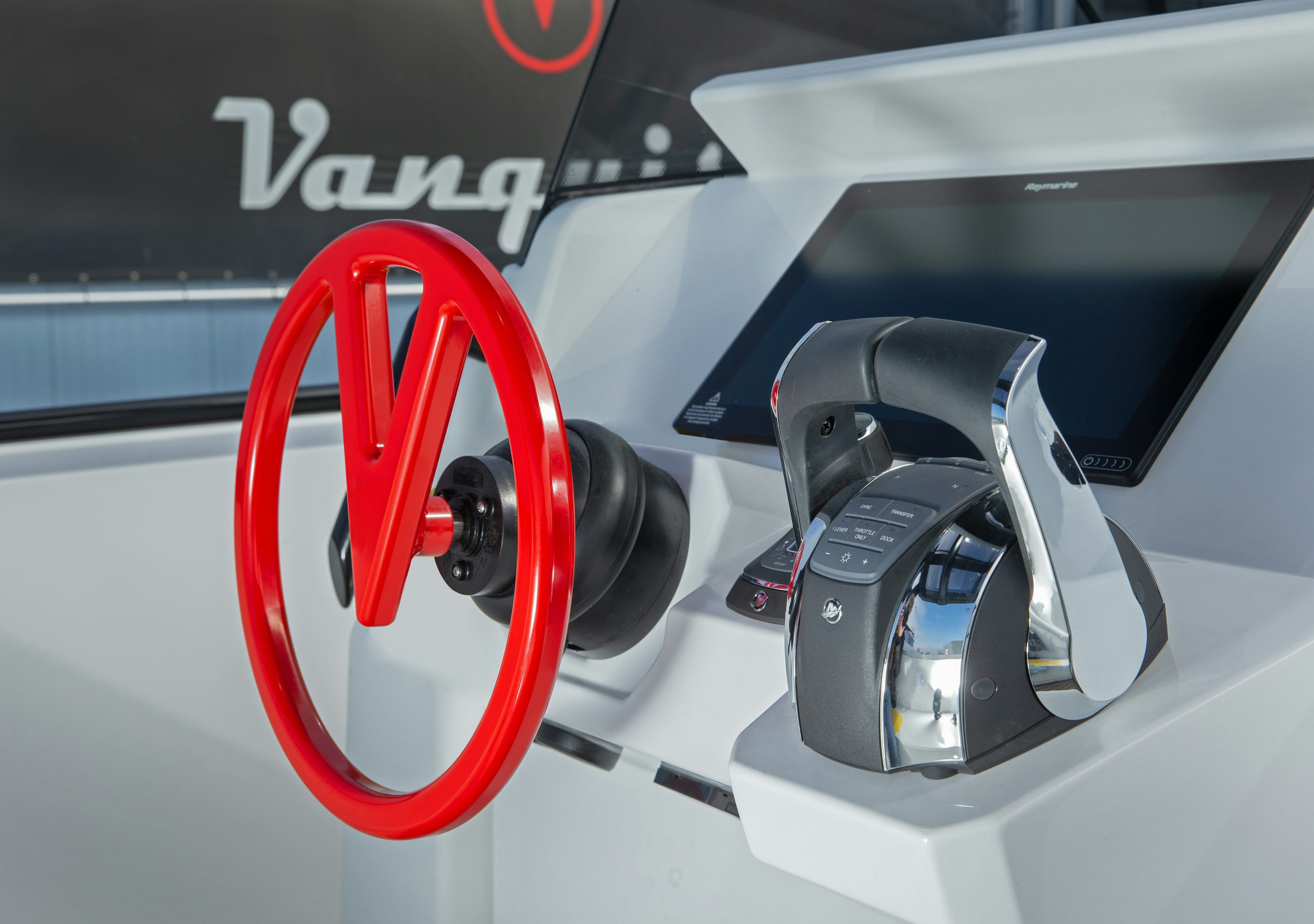 VQ40 - Vanquish - Sports Line - Helm - Steering wheel - Red - Mercury