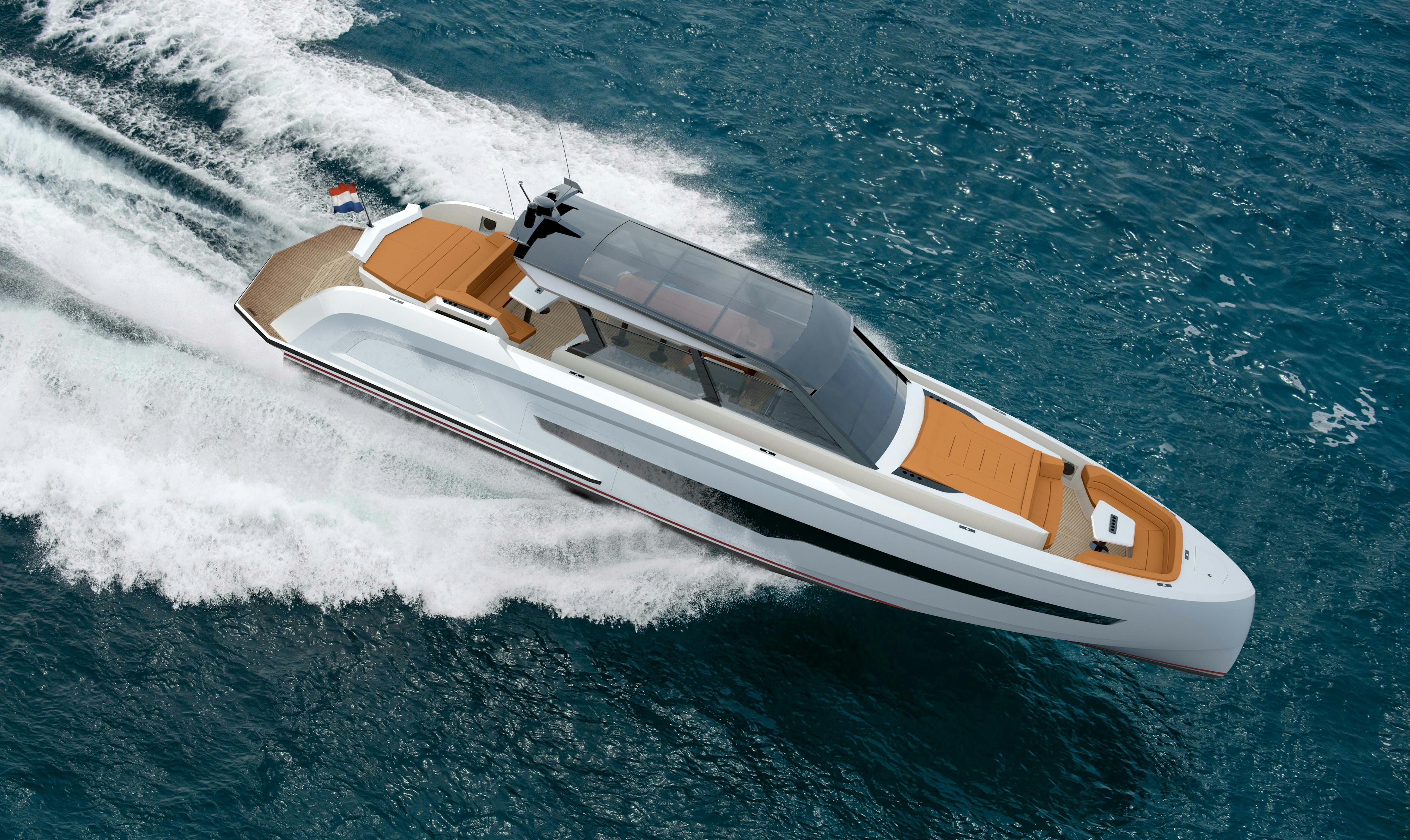 Vanquish-Yacht-VQ70-side-view-in-water