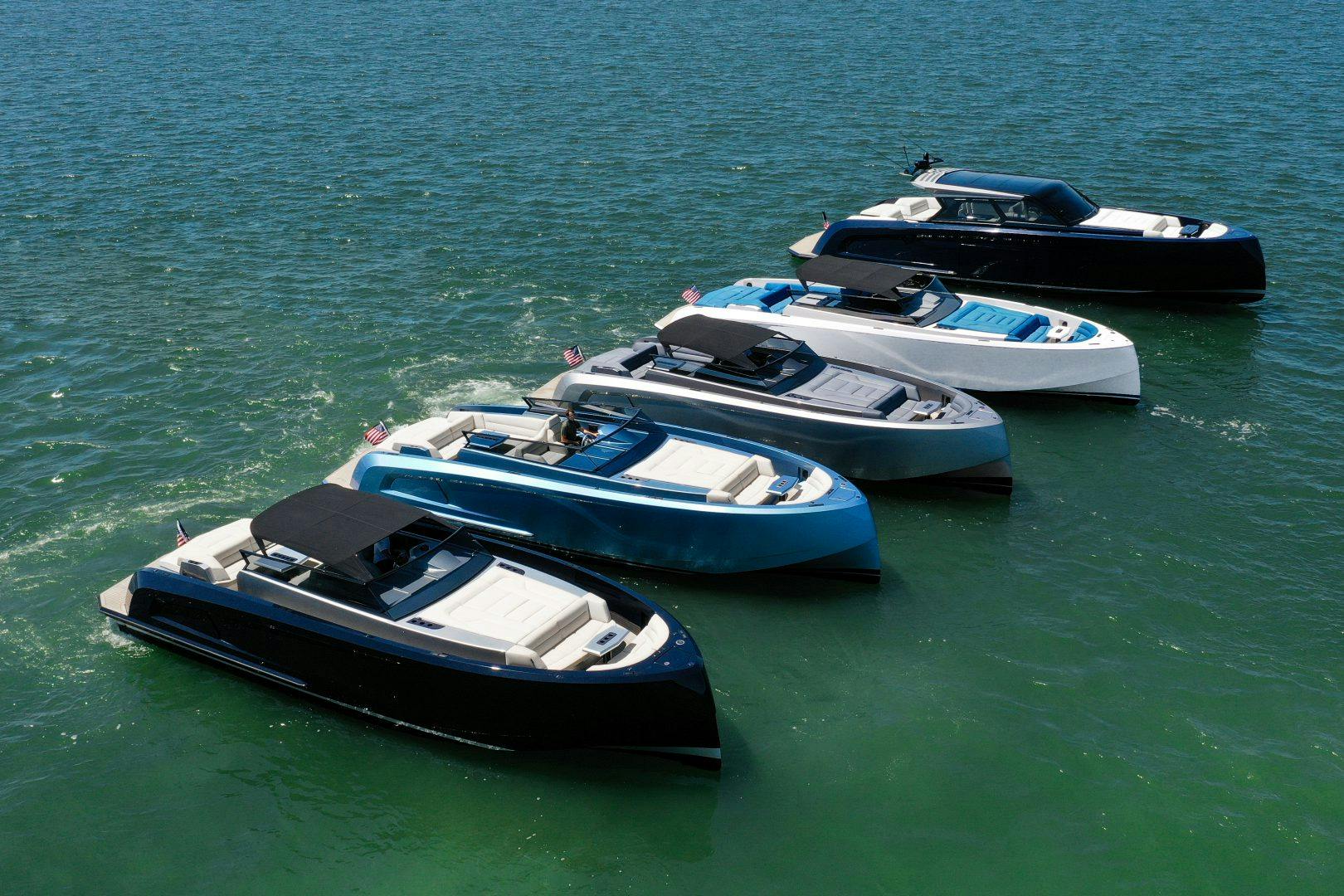 vanquish yachts 5 side by side