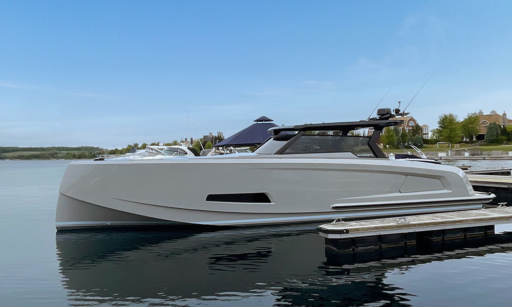 VANQUISH YACHTS WELCOMES YOU AT THE BAY HARBOR IN-WATER BOAT SHOW 2023.
